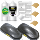 Kit Inizio Cubicatura Carbonio 2 MQ + Attivatore + Primer Nero + 3 Carta Abrasiva 400