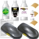 Kit Advanced Cubicatura Carbonio 2 MQ + Attivatore 250ml + Primer Nero 250ml + 3 Carta Abrasiva 400 + Trasparente Lucido 250ml