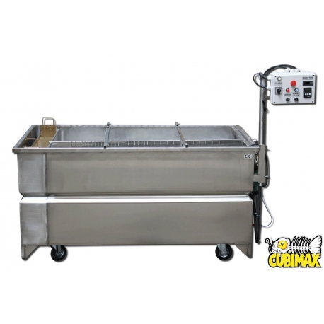 Vasca Cubicatura 150cm x 100cm Acciaio Inox WaterTransfer WTP