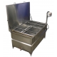 Vasca Cubicatura 100cm x 100cm con coperchio Acciaio Inox WaterTransfer WTP