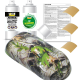 Kit Entry Cubicatura Mimetico Camouflage 1 MQ + Attivatore Bomboletta + Primer Bianco Bomboletta + 3 Carta Abrasiva 400