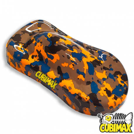 h50 CAMO ORANGE Pellicola Mimetica Camouflage per Cubicatura e WTP Water Transfer Printing Professionale in Alta Definizione HD