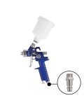 Aerografo HVLP Ugello 0,8 mm con Serbatoio Superiore per Compressione Ideale per Primer Cubicatura