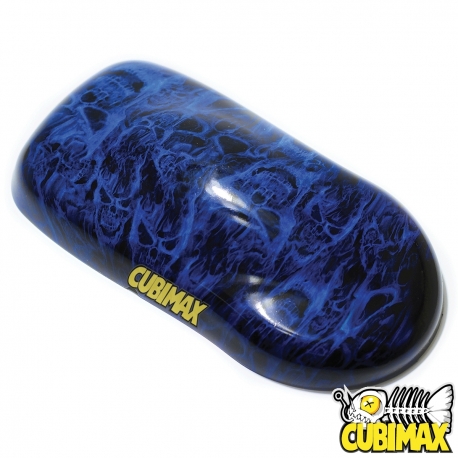 h50 Teschi e Fiamme BLU per Cubicatura e WTP Water Transfer Printing Professionale in HD